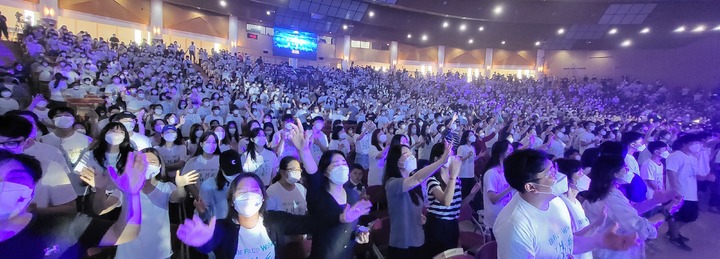 [서울=뉴시스] 2022 더 홀리스피릿 페스티벌 행사 현장 (사진=여의도순복음교회 제공) 2023.05.30. photo@newsis.com *재판매 및 DB 금지