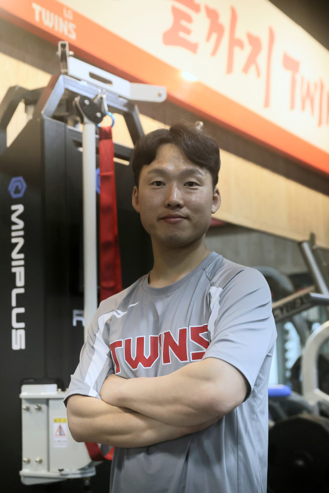 [서울=뉴시스] LG 트윈스 양희준 스트렝스 코치(사진=LG 트윈스 제공) *재판매 및 DB 금지