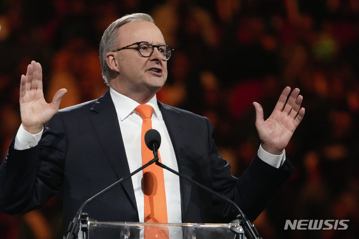 [캔버라(호주)=AP/뉴시스] 앤서니 앨버니지 호주 총리 (사진=뉴시스DB)