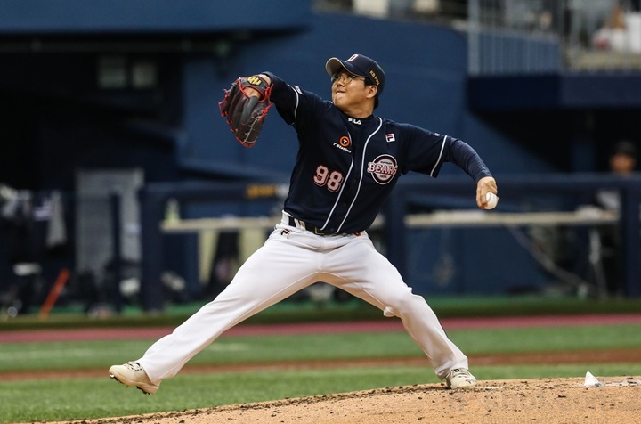 두산 베어스 백승우. (사진=두산 제공) *재판매 및 DB 금지