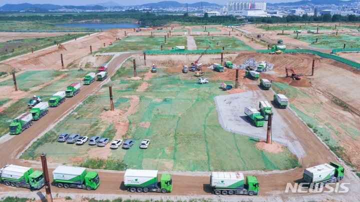 [인천=뉴시스] 제3-1매립장 전경. (사진=수도권매립지관리공사 제공)