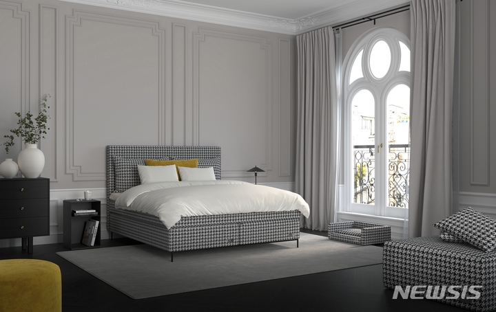 [서울=뉴시스] 카르페디엠베드 산도 리미티드 디자인 에디션. (사진=신세계까사 제공) 2023.06.04. photo@newsis.com