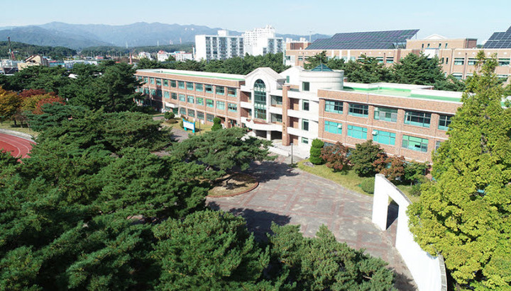 강원도립대학교 청원관.&nbsp;&nbsp; 강원특별자치도 제2청사로 사용된다. *재판매 및 DB 금지