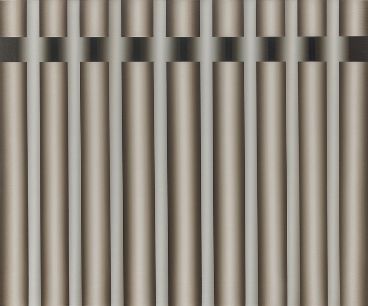 이승조(1941-1990) 〈핵〉 1974 Oil on canvas 60.5 x 72.5 cm Courtesy of the artist’s estate and Kukje Gallery 사진: 안천호 이미지 제공: 국제갤러리 *재판매 및 DB 금지