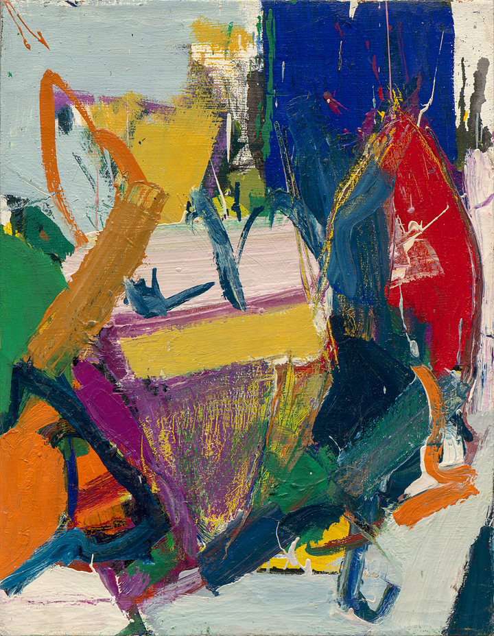 최욱경(1940-1985) 〈Untitled〉 연도미상 Acrylic on canvas 58.5 x 45.5 cm Courtesy of the artist’s estate and Kukje Gallery 사진: 안천호 이미지 제공: 국제갤러리 *재판매 및 DB 금지