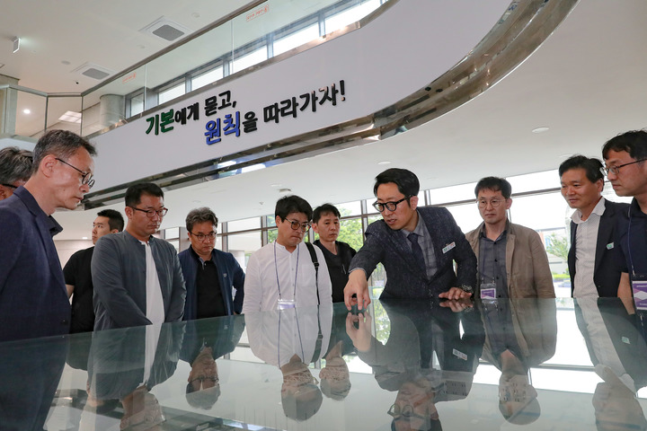 [울산=뉴시스] 유재형 기자 = 울산 울주군은 한국수력원자력(주) 새울원자력본부와 함께 지난달 30일부터 지난 1일까지 전국 최초 원자력시설 계통설비 전문교육을 했다고 5일 밝혔다. 2023.06.05. (사진= 울주군 제공)photo@newsis.com *재판매 및 DB 금지