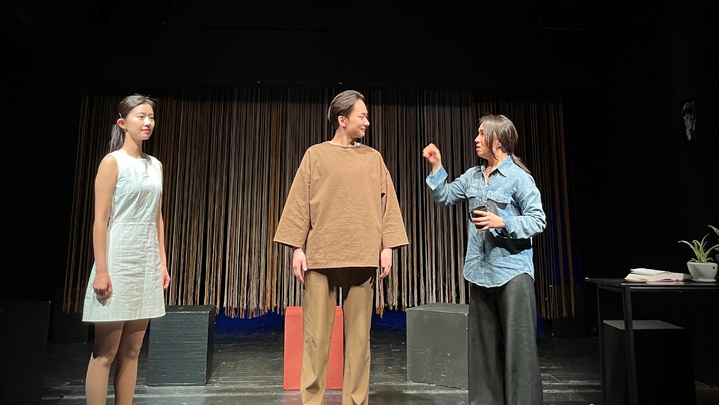 [서울=뉴시스]연극 '인간수업' 공연 사진. (사진=드림시어터컴퍼니 제공) 2023.06.06. photo@newsis.com *재판매 및 DB 금지