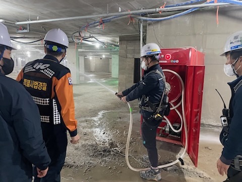 [홍성=뉴시스] 충남도 공사현장 소방법 위반 단속&nbsp;&nbsp; *재판매 및 DB 금지