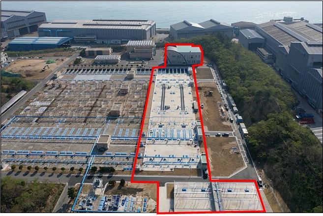 [울산=뉴시스] 유재형 기자 = 울산시는 7일 오후 3시 동구 미포산업로 방어진 수질개선사업소에서 ‘방어진하수처리시설 증설사업 준공식’을 개최한다고 밝혔다. 2023.06.06. (사진= 울산시 제공)photo@newsis.com *재판매 및 DB 금지