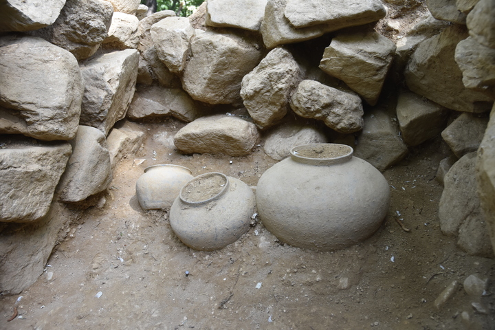 [서울=뉴시스] 용인 보라동 유적 석곽묘 출토유물 모습 (사진=문화재청 제공) 2023.06.07. photo@newsis.com *재판매 및 DB 금지