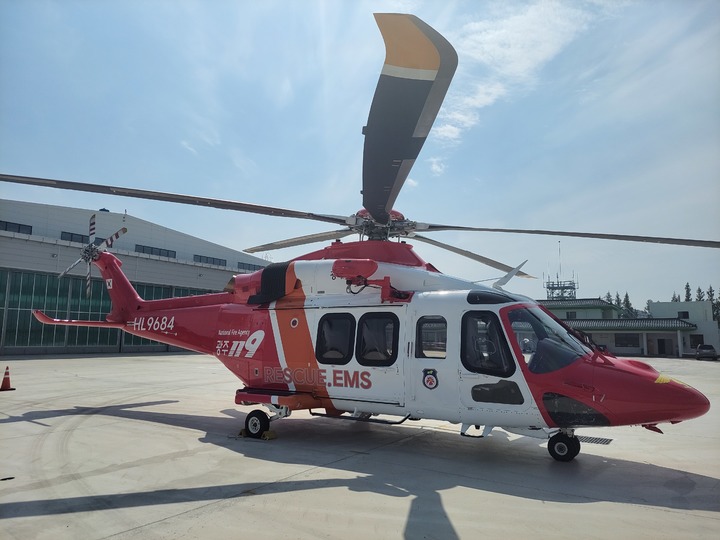 다목적 광주소방 헬기 28일 취항…25년 만에 교체