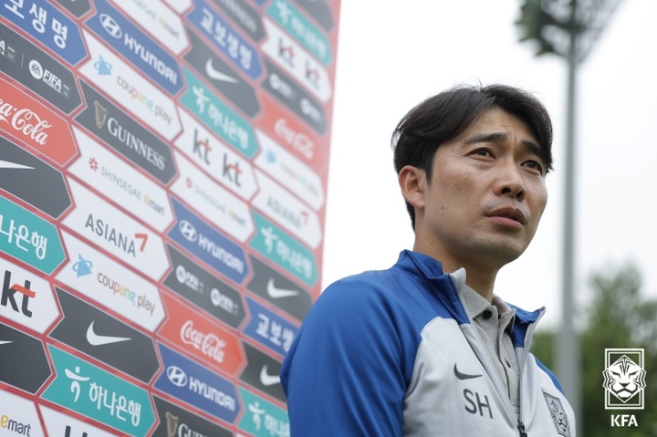 [서울=뉴시스]변성환 감독. 2023.06.07. (사진=대한축구협회 제공) *재판매 및 DB 금지