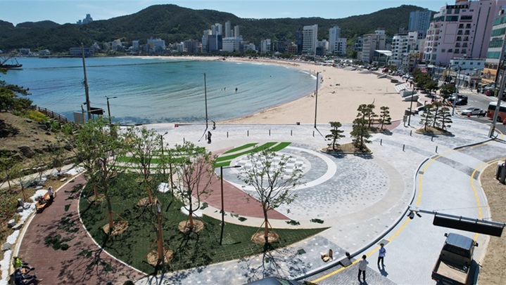 [부산=뉴시스] 부산 해운대구 죽도 문화광장. (사진=해운대구 제공) *재판매 및 DB 금지