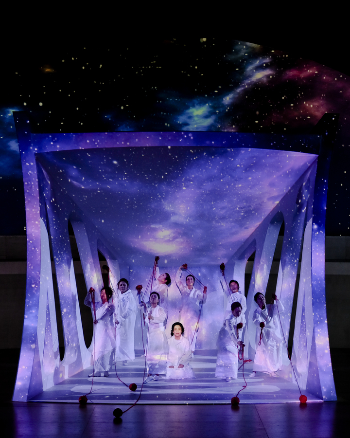 [서울=뉴시스]창극 '트로이의 여인들' 공연 사진. (사진=국립극장 제공) 2023.06.08. photo@newsis.com *재판매 및 DB 금지