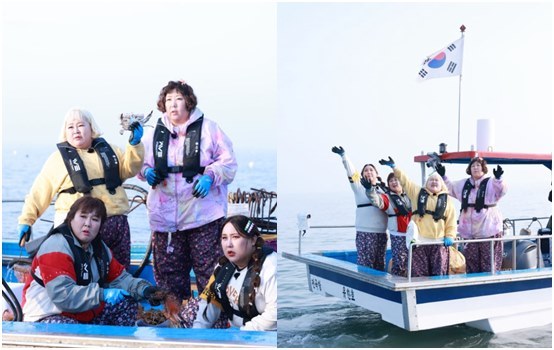 [서울=뉴시스] '위장취업' 김민경, 신기루, 홍윤화, 풍자 2023.06.08 (사진 = 채널S, KBS Joy 제공) photo@newsis.com*재판매 및 DB 금지 *재판매 및 DB 금지