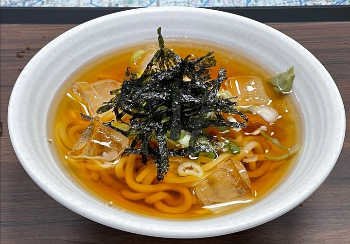 쫄깃한 면발 냉우동. (사진=건천휴게소 제공) *재판매 및 DB 금지