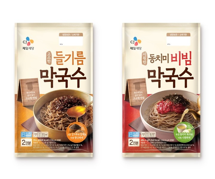CJ제일제당 메밀 막국수.(사진=CJ제일제당 제공)
