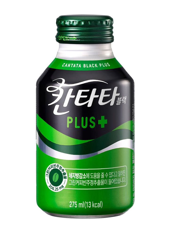 칸타타 블랙플러스. (사진=롯데칠성음료 제공) *재판매 및 DB 금지