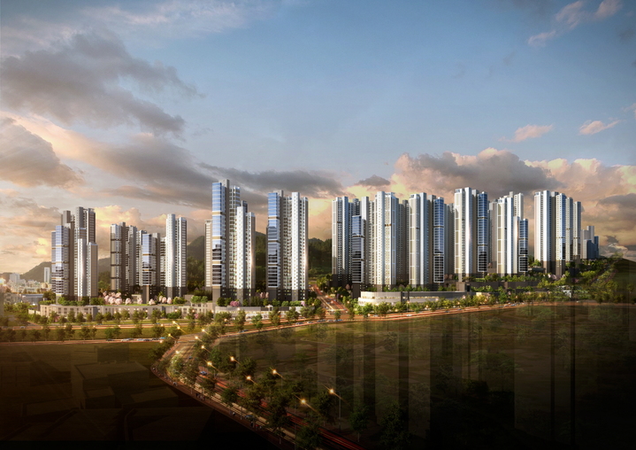 대연3구역 투시도(사진 제공=롯데건설) *재판매 및 DB 금지