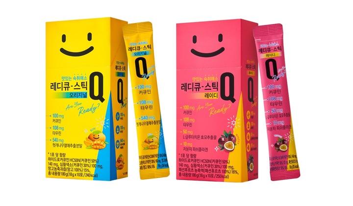 [서울=뉴시스] '레디큐' 스틱 젤리형 신제품 2종. (사진=한독 제공) 2023.06.11. photo@newsis.com *재판매 및 DB 금지