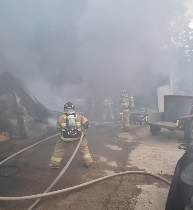 안동 주택 화재 (사진=경북소방본부 제공) *재판매 및 DB 금지