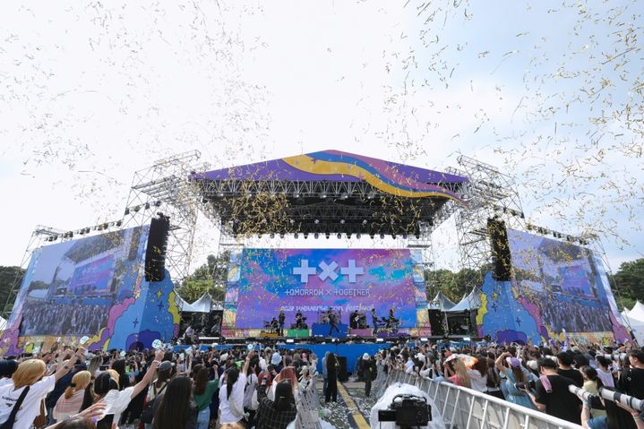 [서울=뉴시스] '2023 위버스콘 페스티벌(Weverse Con Festival)'. 23.06.12. (사진=하이브 레이블즈 제공) photo@newsis.com *재판매 및 DB 금지