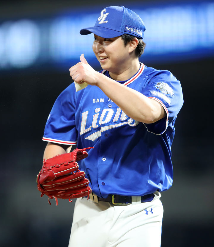 삼성 라이온즈 최채흥. (사진=삼성 제공) *재판매 및 DB 금지