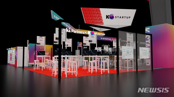 [서울=뉴시스] 비바텍 '대·중소 동반진출 전시관'. (사진=대·중소기업·농어업협력재단 제공) 2023.06.13. photo@newsis.com