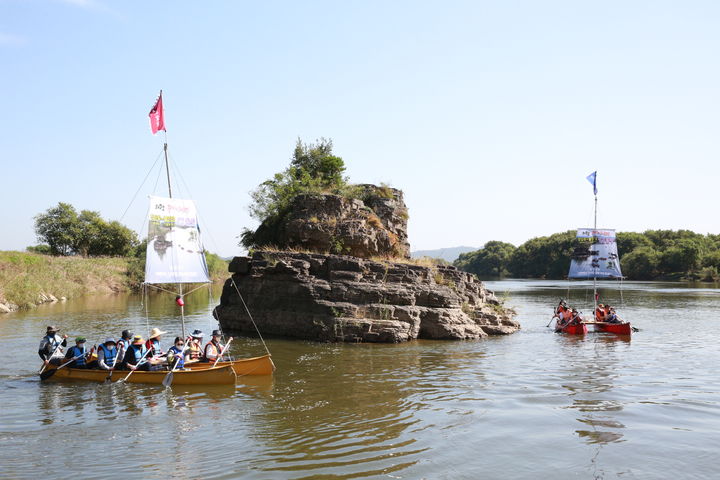 부자스토리 뱃길 답사. 의령솥바위 *재판매 및 DB 금지