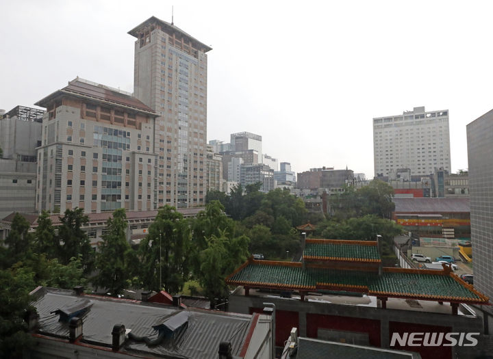 [서울=뉴시스]주한 중국대사관. 2025.08.04. 