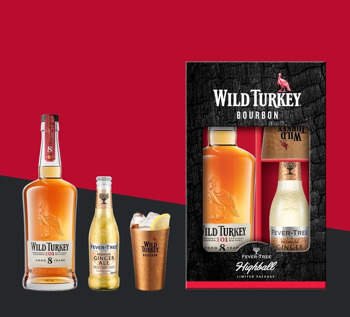 와일드 터키 101 8년 하이볼 패키지. (사진=트랜스베버리지 제공) *재판매 및 DB 금지