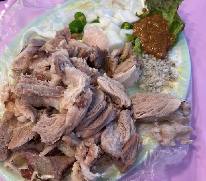 수원 화성행궁 환경사랑축제 내 한 노점의 바비큐. 사진 블로그 정직한 청년 *재판매 및 DB 금지