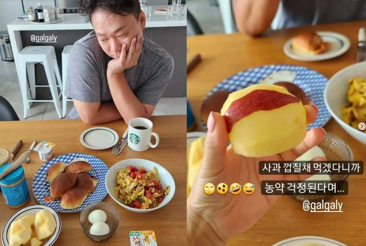 [서울=뉴시스] 박준형. 2023.06.15.(사진 = 김지혜 인스타그램 캡처) photo@newsis.com*재판매 및 DB 금지