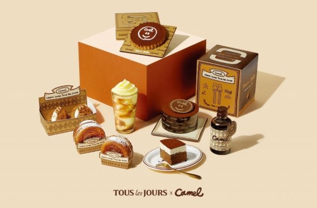 뚜레쥬르X카멜커피 컬래버레이션 신메뉴.(사진=뚜레쥬르 제공)