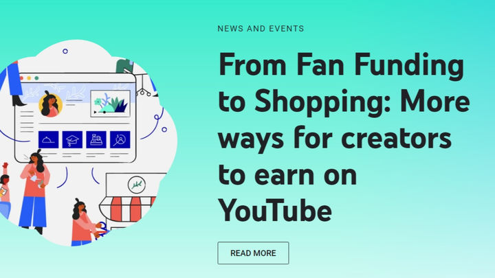 [서울=뉴시스]유튜브는 지난 13일(현지 시각) 공식 블로그를 통해 변경된 크리에이터 수익 창출 요건을 공지했다.(사진=유튜브 공식 블로그 캡처) 2023.06.16. photo@newsis.com *재판매 및 DB 금지