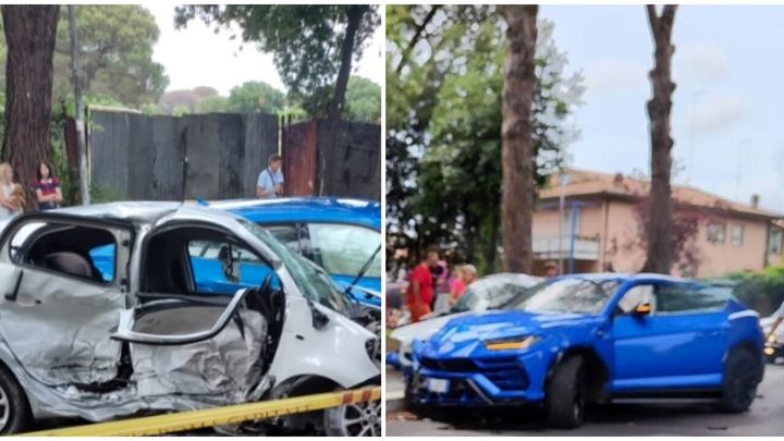 [서울=뉴시스]현지 시간 14일 오후 3시45분께 로마 카살 팔로코 지역에서 발생한 사고로 5살 남자 아이가 숨지고 엄마와 3살 여자 아이가 부상을 입었다. (사진=온라인 커뮤니티 갈무리) 2023.06.16 photo@newsis.com *재판매 및 DB 금지