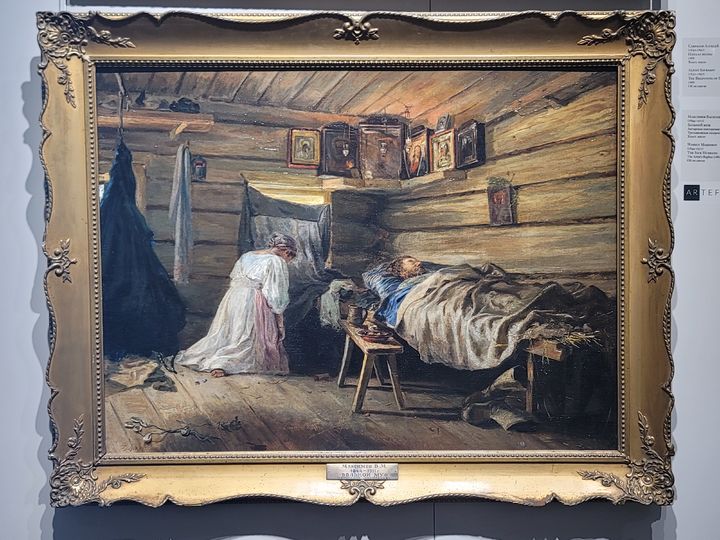 예카테린부르크의 Fine Art Museum에서 만난 '가족의 죽음을 애도하는 작품'은 전쟁이 과연 누구를 위한 것인지 묻는 듯했다. *재판매 및 DB 금지