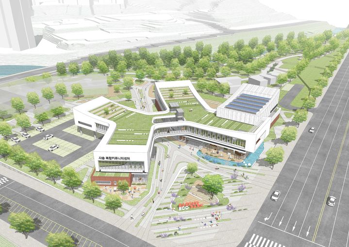 사송복합커뮤니티 조감도. *재판매 및 DB 금지