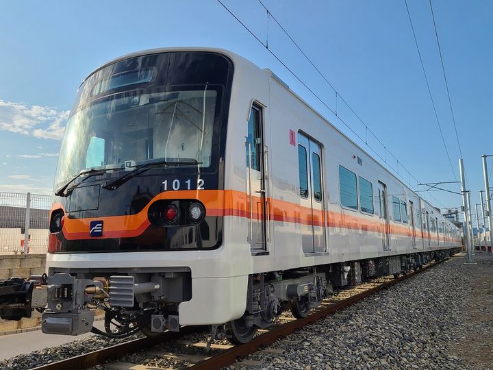 [부산=뉴시스] 부산도시철도 1호선 3단계 신형 전동차. (사진=부산교통공사 제공) *재판매 및 DB 금지