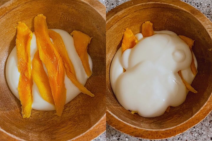 SNS, 유튜브 상에서 인기를 끌고 있는 카즈하 요거트를 만들어봤다. *재판매 및 DB 금지