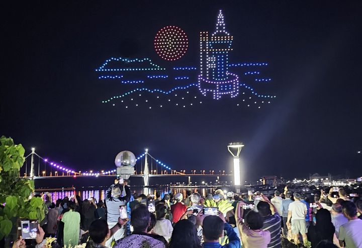 고흥 녹동항 드론쇼 *재판매 및 DB 금지