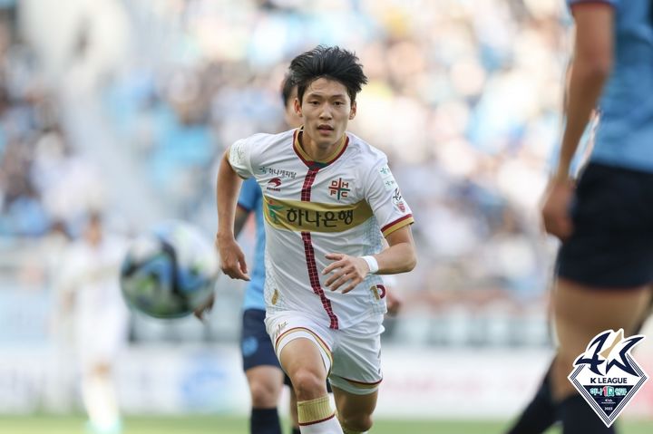 [서울=뉴시스]대전 배준호. 2023.04.22. (사진=한국프로축구연맹 제공) *재판매 및 DB 금지