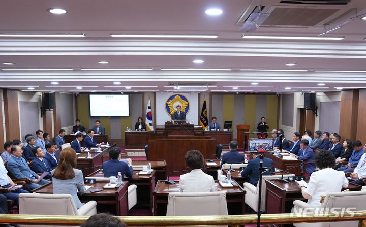 제172회 제1차 정례회. (사진=포천시의회 제공)