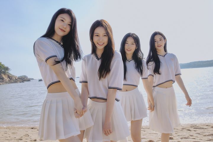 [서울=뉴시스] JTBC '알 유 넥스트(R U Next?)' 모카, 루카, 혜원, 민주. 23.06.21. (사진=빌리프랩 제공) photo@newsis.com *재판매 및 DB 금지