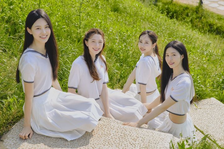 [서울=뉴시스] JTBC '알 유 넥스트(R U Next?)' 지민, 샤넬, 후우나, 지우. 23.06.21. (사진=빌리프랩 제공) photo@newsis.com *재판매 및 DB 금지