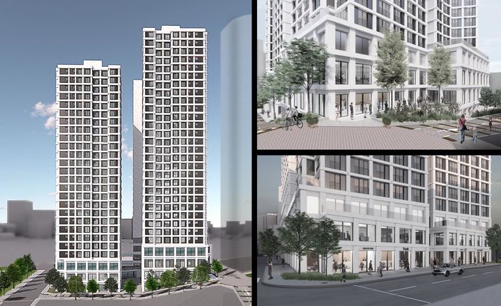 [서울=뉴시스]신촌지역 마포 4-1지구 조감도.(사진=서울시 제공) *재판매 및 DB 금지