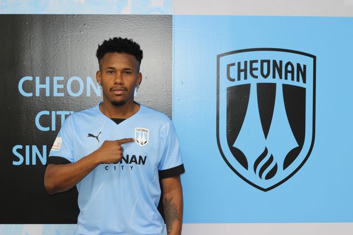 [서울=뉴시스]천안시티FC 브라질 공격수 파울리뇨. 2023.06.22. (사진=천안시티FC 제공) *재판매 및 DB 금지