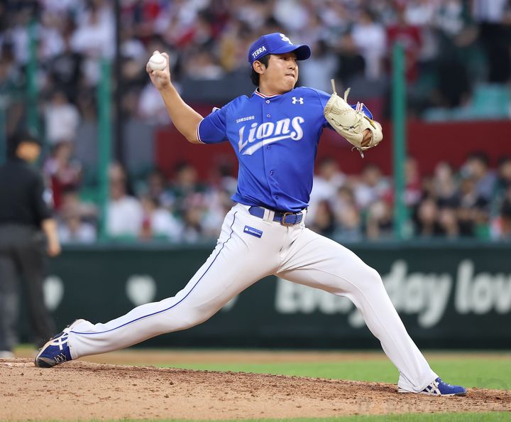 삼성 라이온즈 양창섭. (사진=삼성 제공) *재판매 및 DB 금지