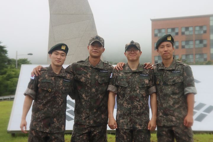 [서울=뉴시스]김천상무 5기 전역. 2023.06.26. (사진=김천상무 제공) *재판매 및 DB 금지