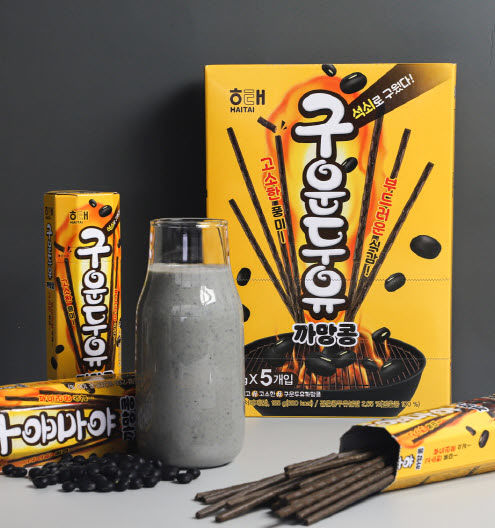 해태제과 구운두유 까망콩. (사진=해태제과 제공)